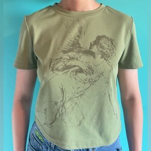Green Angel Short Sleeve Tee